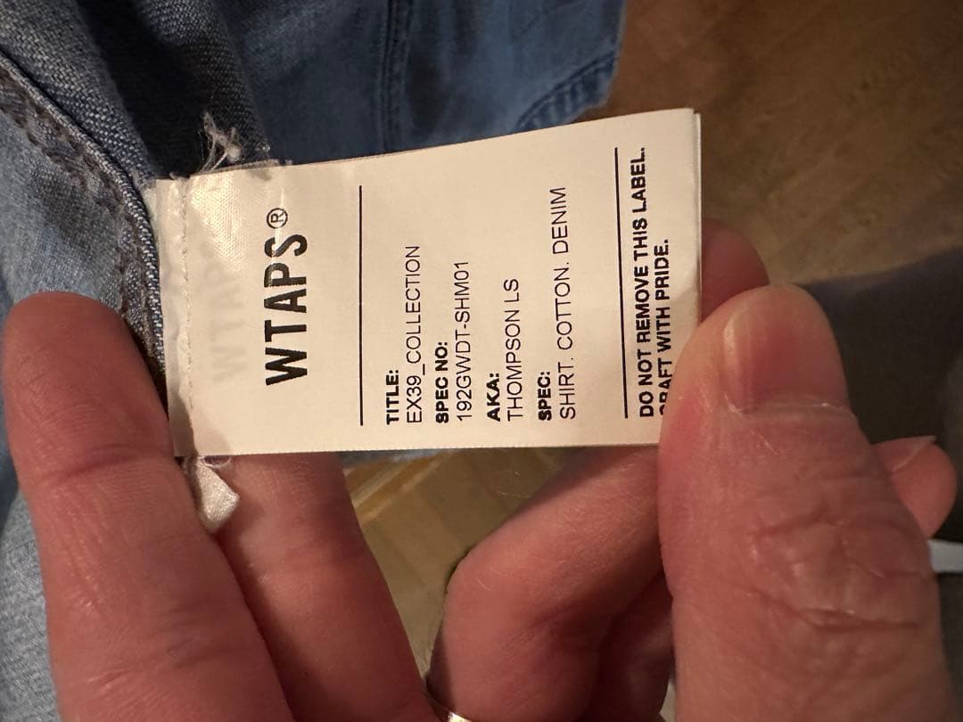 WTAPS デニムシャツ サイズX 02