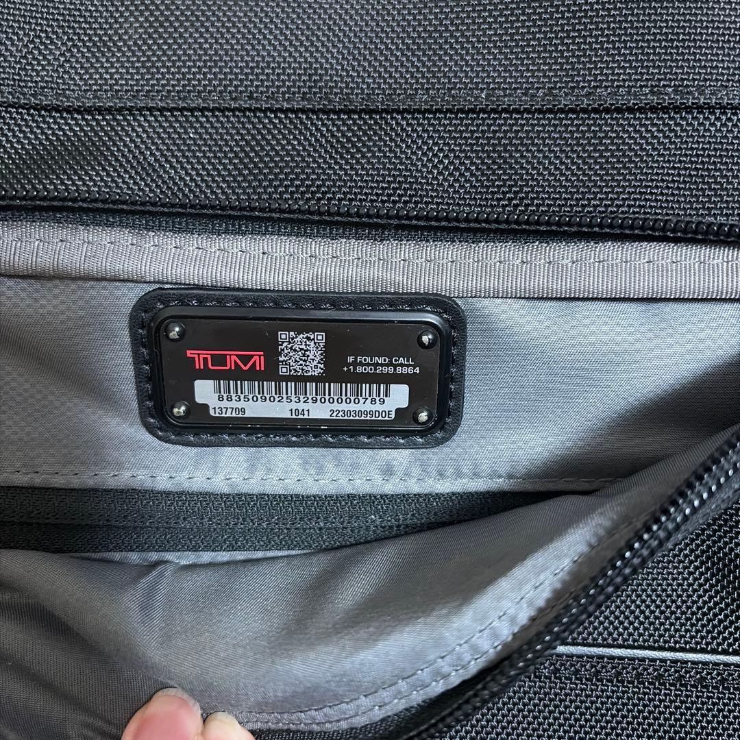 TUMI Alpha Bravo トート 223039D9OE ブラック