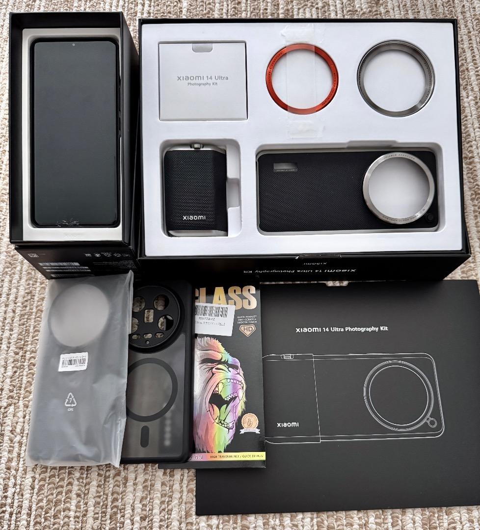 画面割れ Xiaomi 14 Ultra 国内版 PhotographyKit