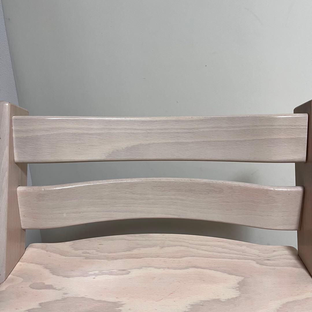 【新型】シリアル4　ストッケ トリップトラップホワイトウォッシュ