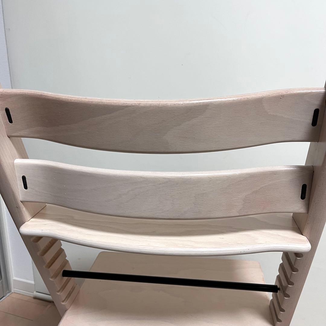 【新型】シリアル4　ストッケ トリップトラップホワイトウォッシュ