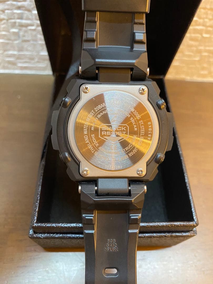 【極美品】G-SHOCK GST-W300G-1A1JF 電波ソーラー