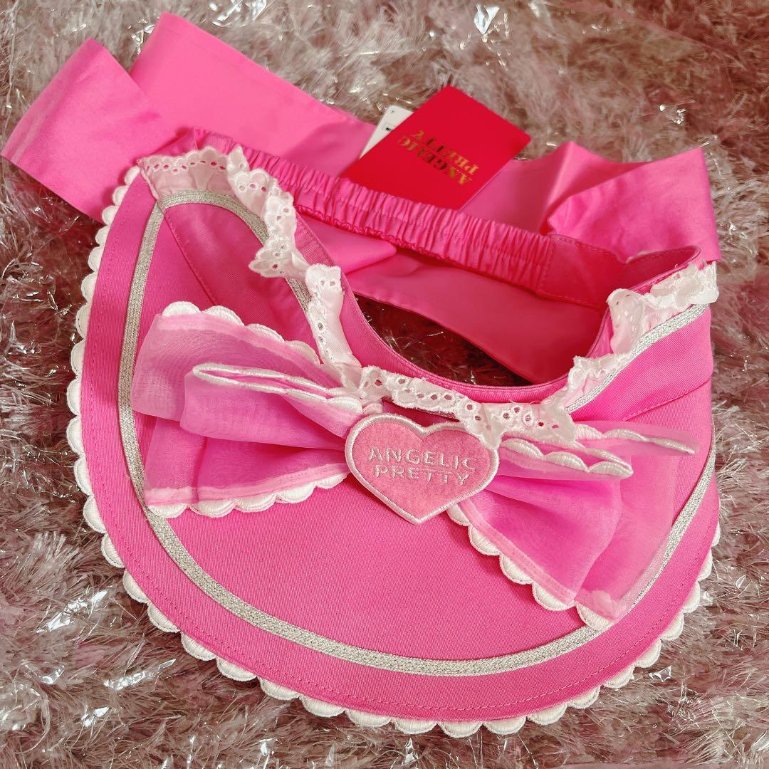 AngelicPretty ToysDonutDiner サンバイザー 濃ピンク