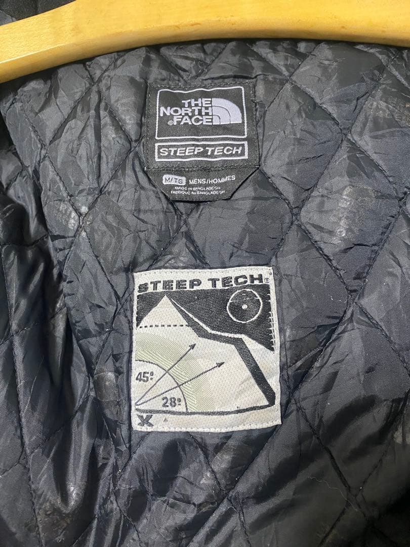 K*️様 【古着】THE NORTH FACE x STEEP TECH ブラッ
