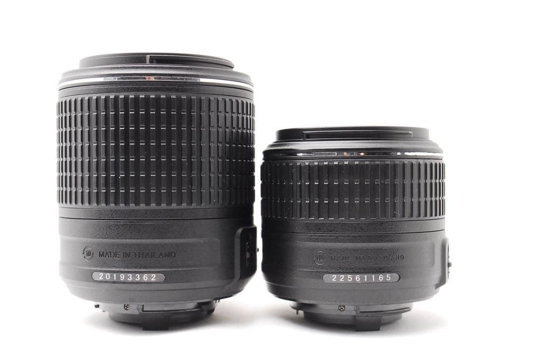 【Wi-Fi搭載】人気 Nikon D5300★ ダブルレンズ ショット数少