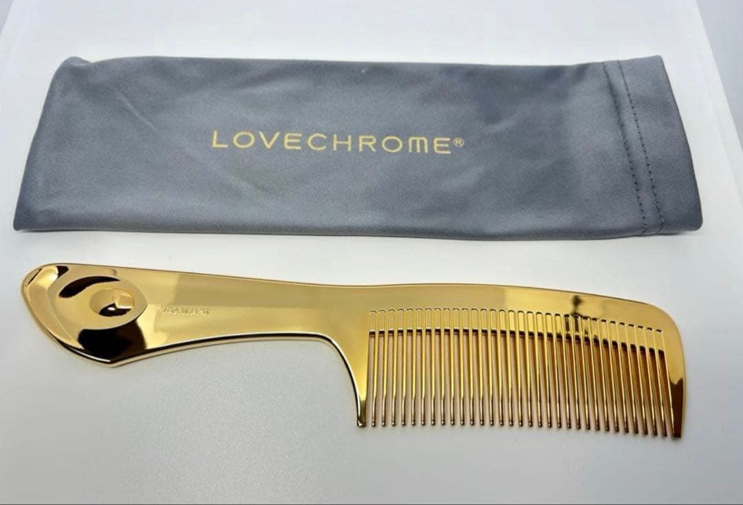 jam LOVECHROME ゴールドコーム ポーチ付き