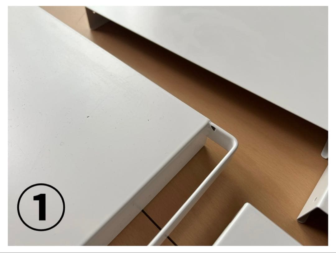 【まとめ買い】山崎実業Tower 伸縮つっぱり棒用棚板S& つっぱり棒