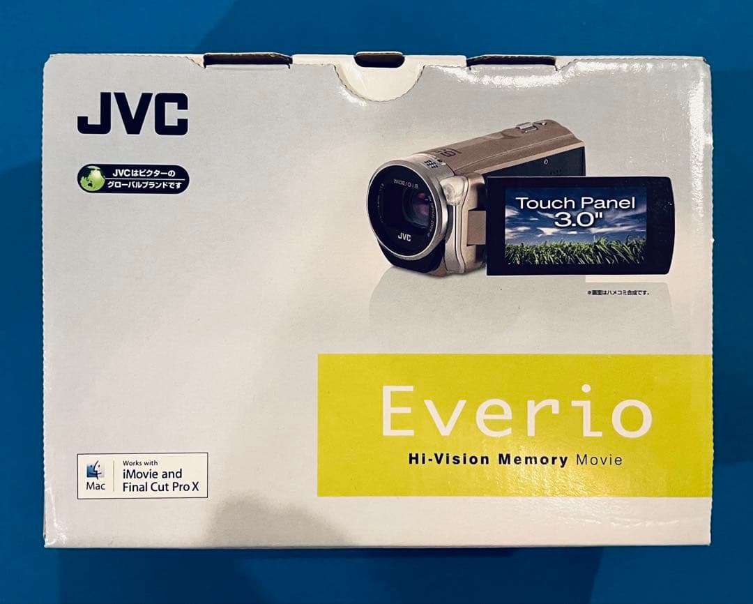 JVC Everio GZ-E565 レッド ハンディカム
