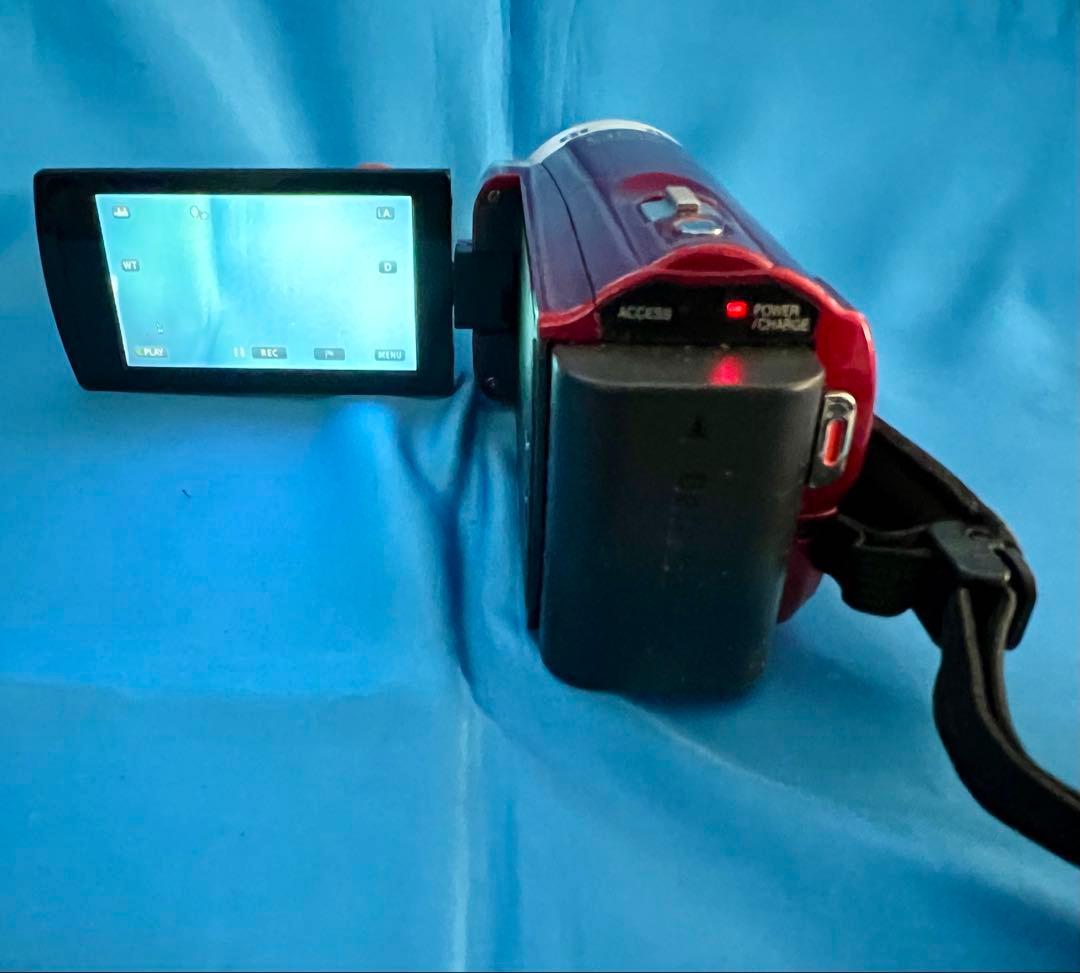 JVC Everio GZ-E565 レッド ハンディカム