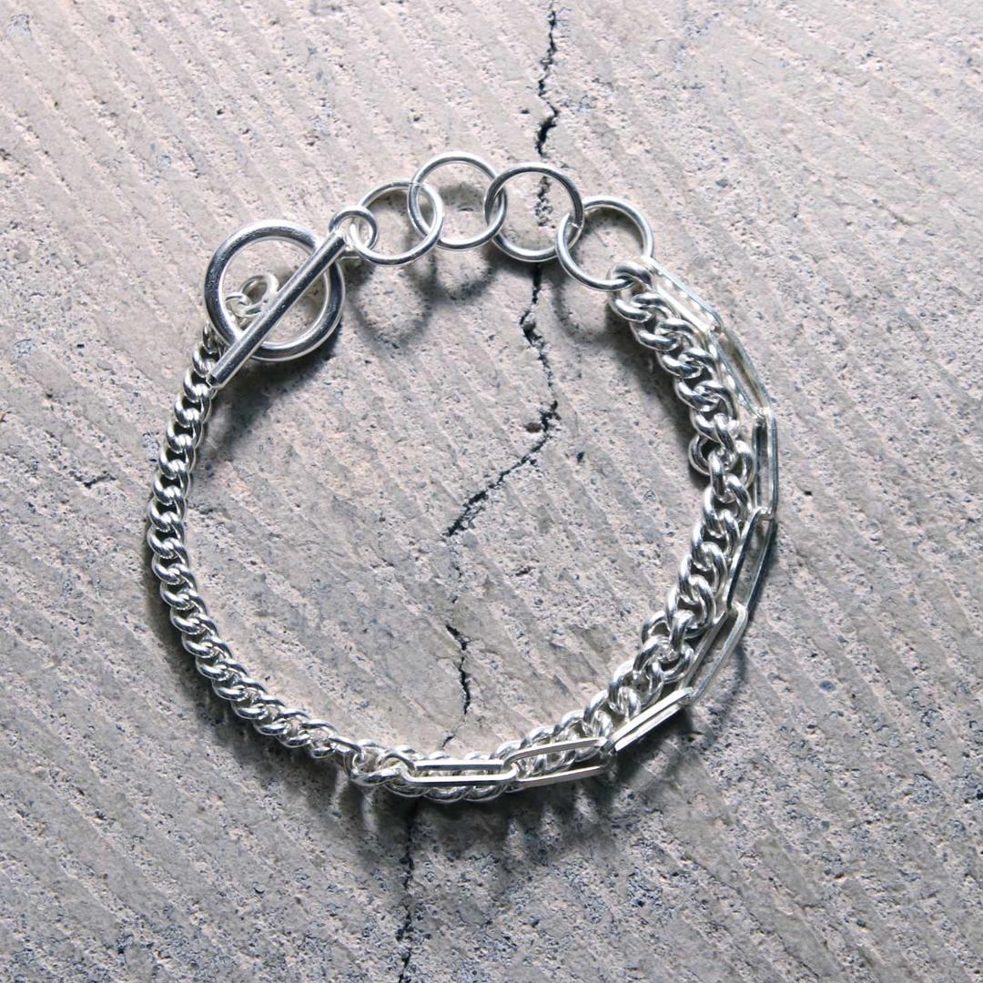 YArKA chain mix bracelet ブレスレット リングおまけ付き