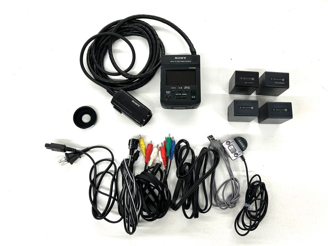 SONY ソニー　HXR-MC1　カメラ　バッテリー4個付き