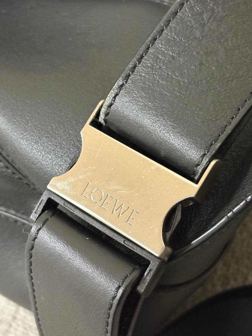 【さく】ロエベ　パズル　バムバッグ　スモール