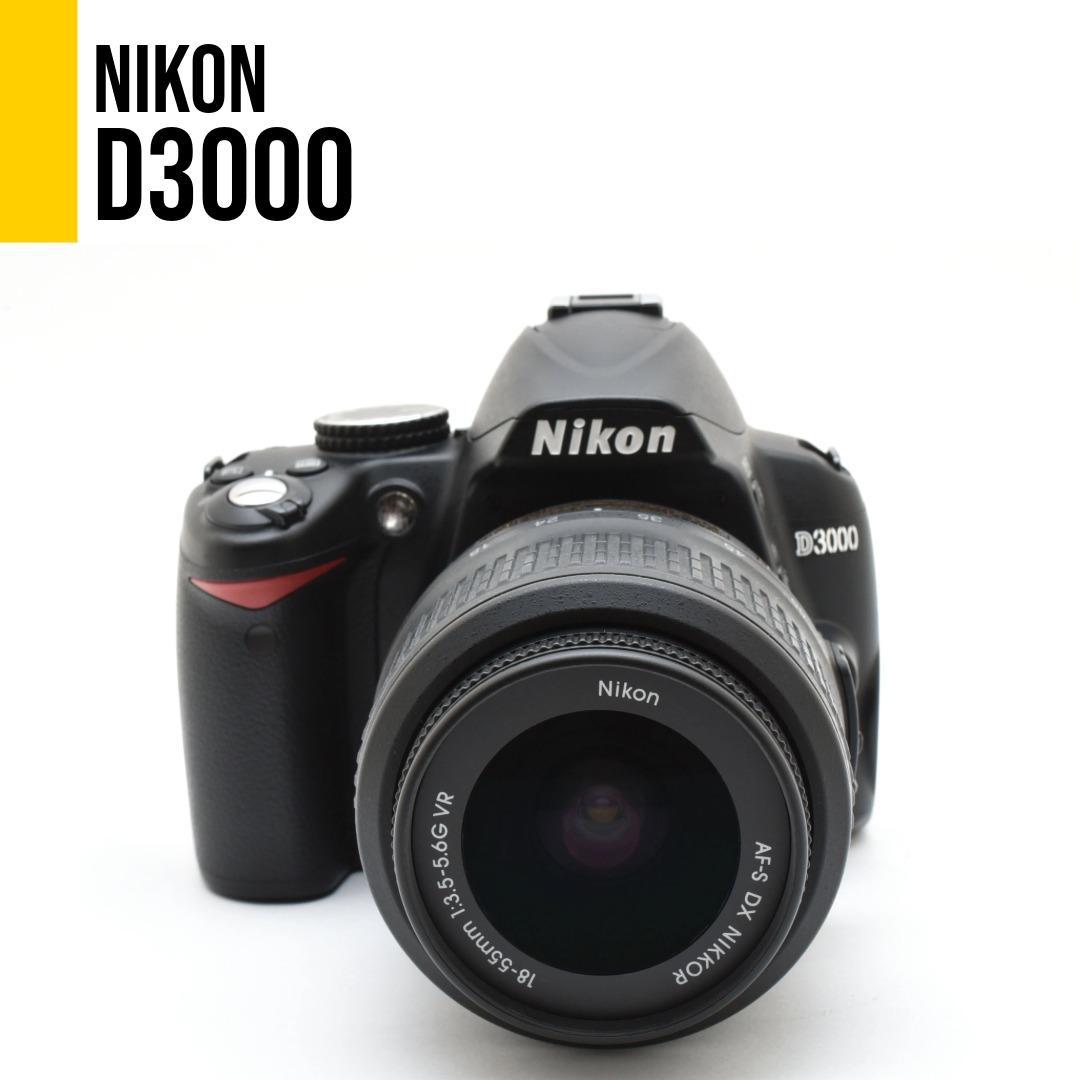 Nikon D3000 レンズセット★すぐに使えるボーナスセット付