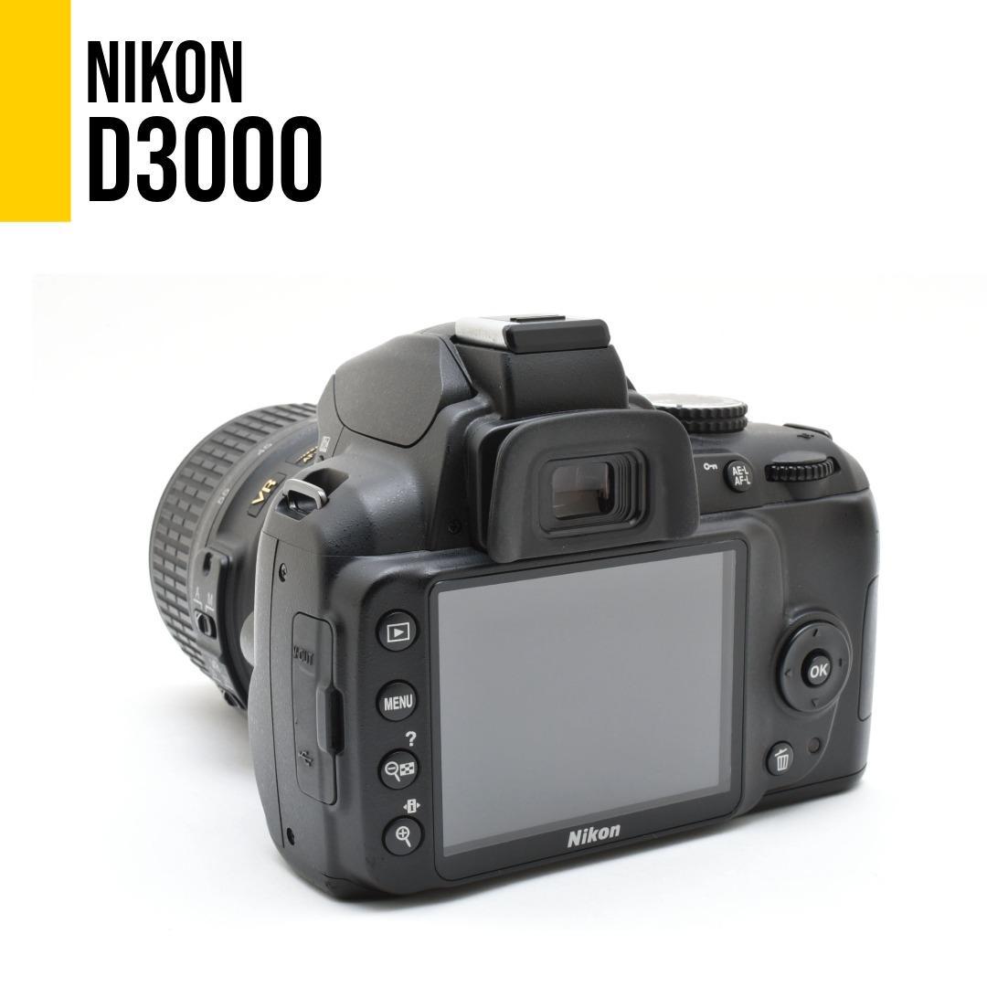 Nikon D3000 レンズセット★すぐに使えるボーナスセット付