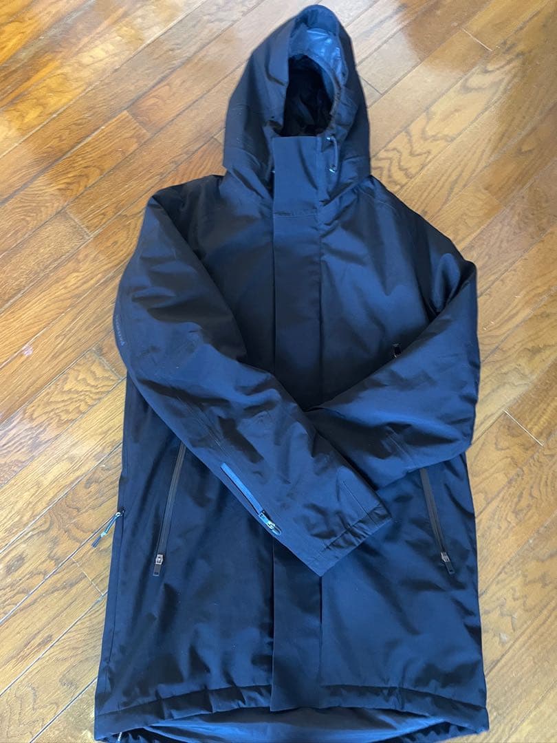 KRAKATAU 黒 ナイロンジャケット ロング丈 Mサイズ　ユニセックス