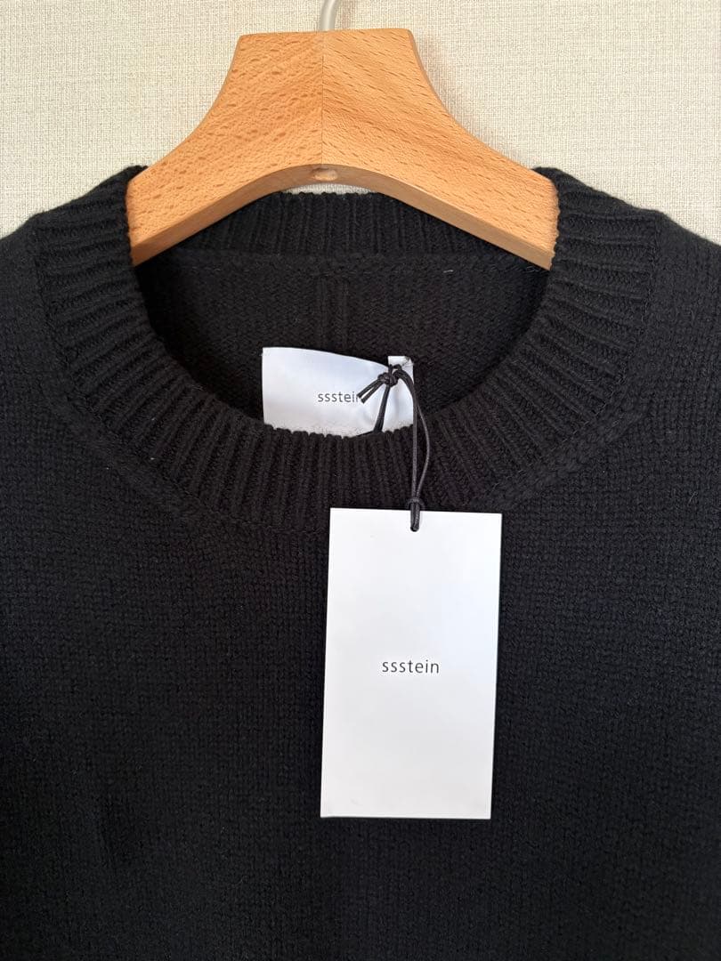 トップス ssstein 24AW EXTRA FINE WOOL WARM KNIT