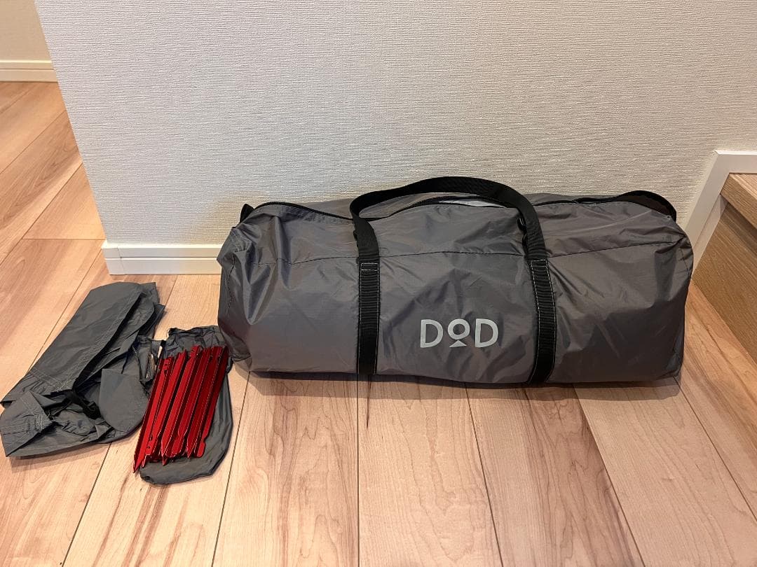 【新品未使用品】DODライダーズワンタッチテント 【ツーリング仕様】 1-2人用