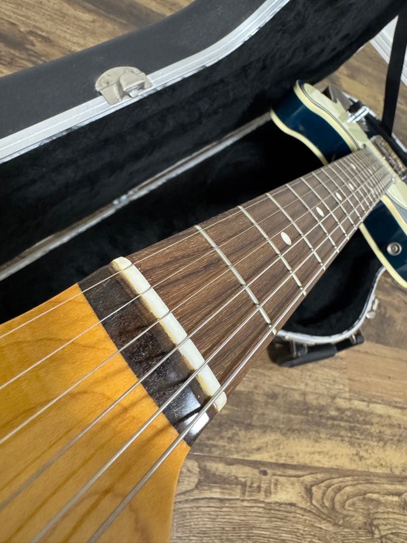 テレキャスター リミテッドエディション ダークブルー