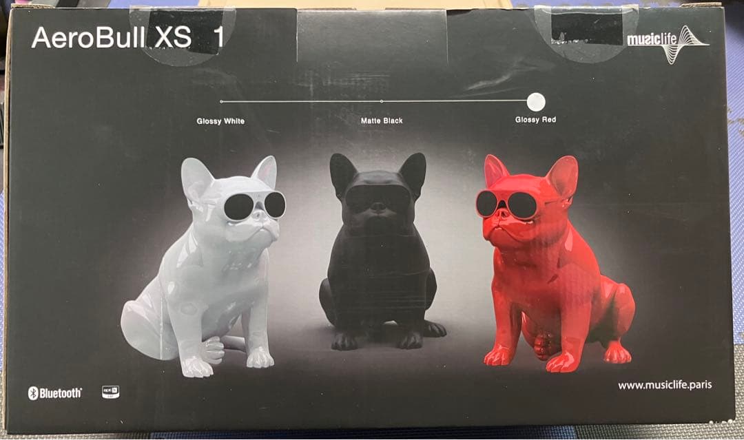 Music Life スピーカー AeroBull XS1 ハイグロッシーレッド