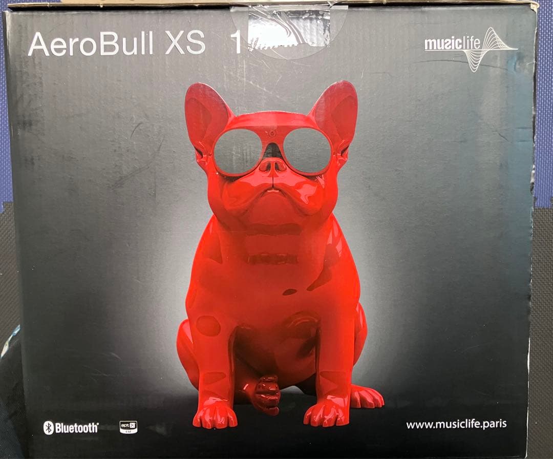 Music Life スピーカー AeroBull XS1 ハイグロッシーレッド