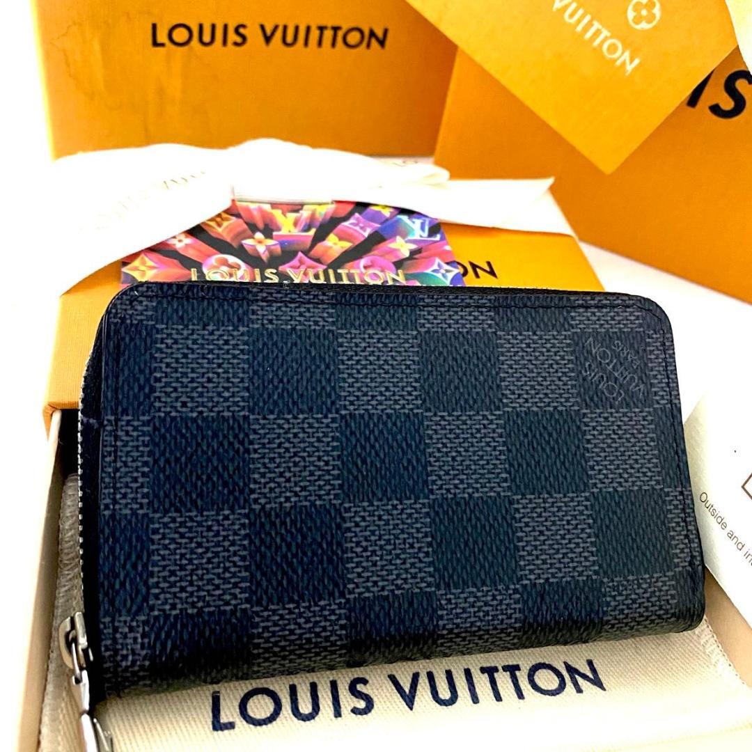 ルイ ヴィトン◎パース ダミエ グラフィット ラウンドファスナー 財布