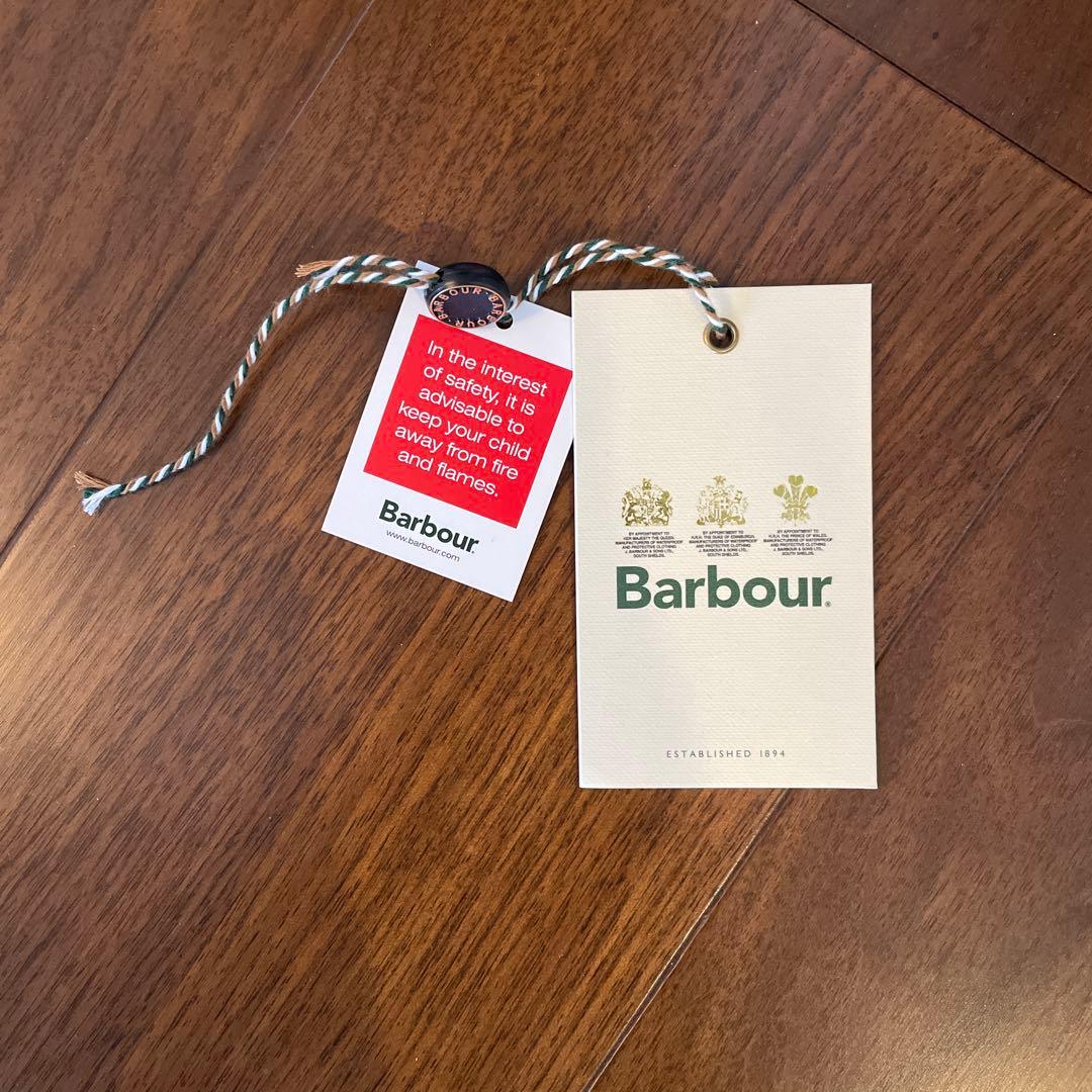 【美品】Barbour ダークブラウン ミリタリージャケット　キッズXL