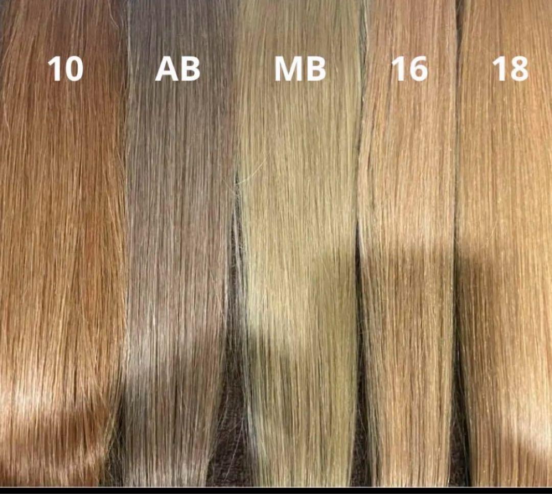 1A、AB、LMBを15シート シールエクステ　派手髪に！