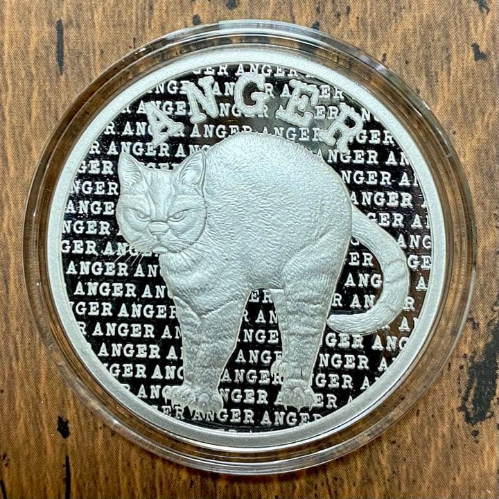 2点おまとめ☆限定 猫 銀貨 シルバーシールド 1oz