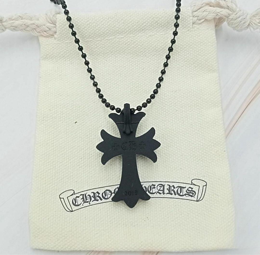 クロムハーツ ラバークロス ネックレス