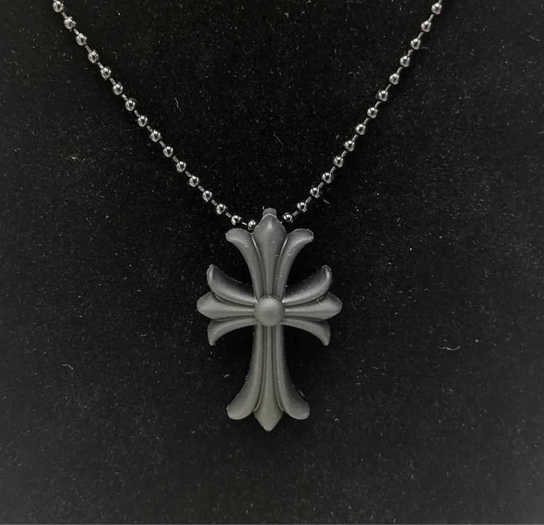 クロムハーツ ラバークロス ネックレス