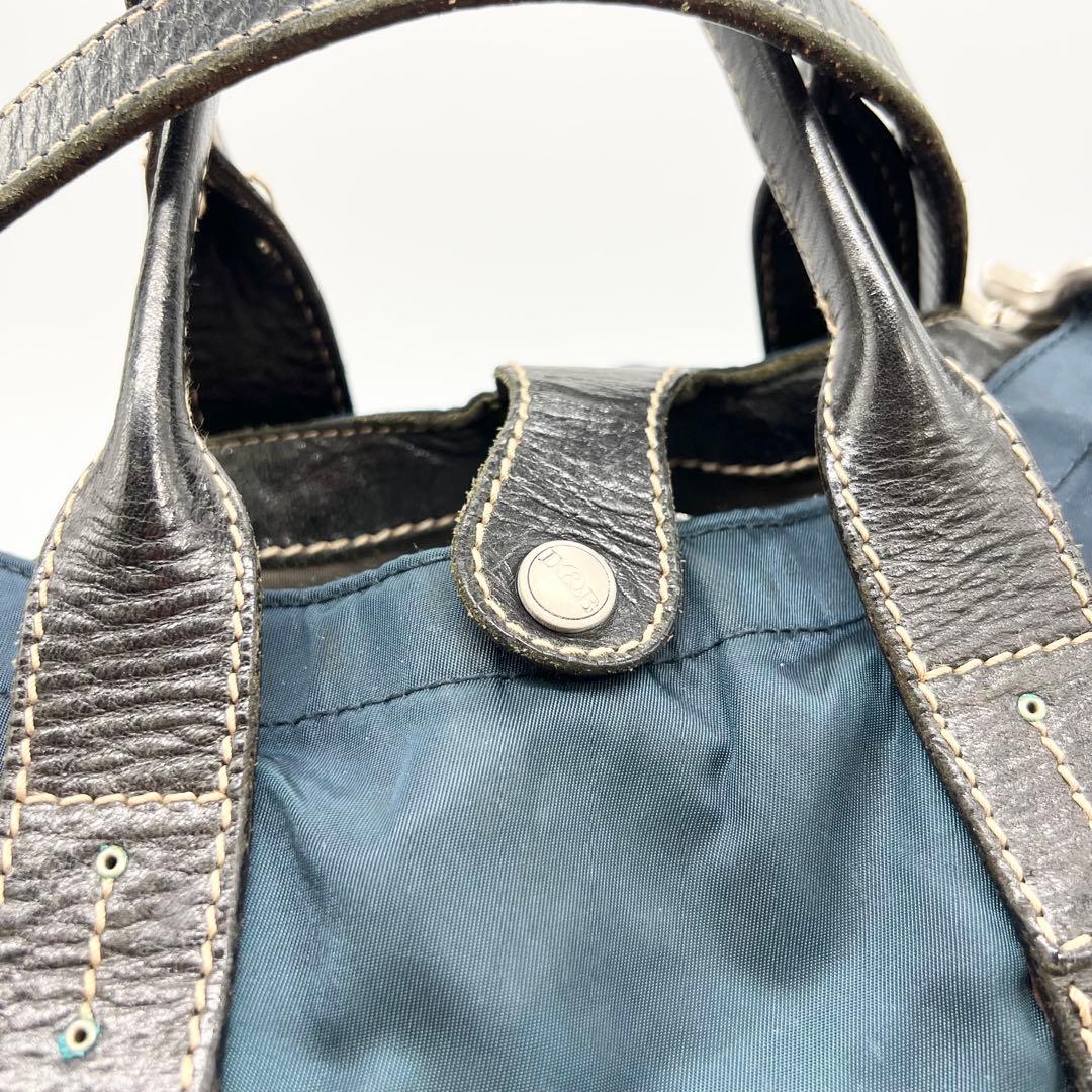 希少✨ダニエル＆ボブ　トートバッグ　クロドーロ　ナイロン　レザー　2way　A4