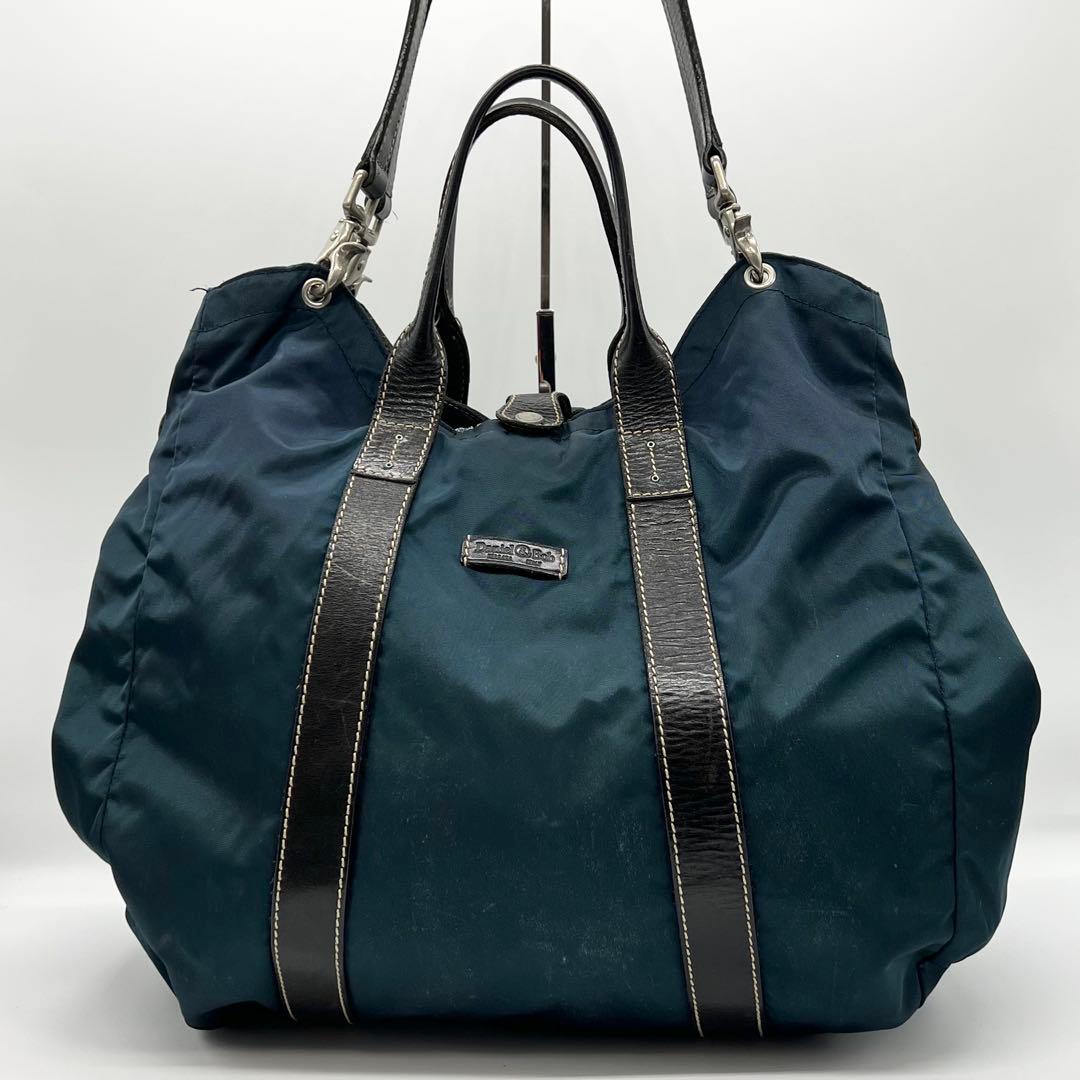 希少✨ダニエル＆ボブ　トートバッグ　クロドーロ　ナイロン　レザー　2way　A4