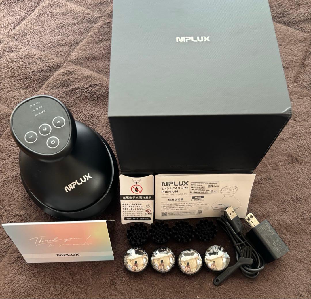 NIPLUX EMS ヘッドスパ 美顔器
