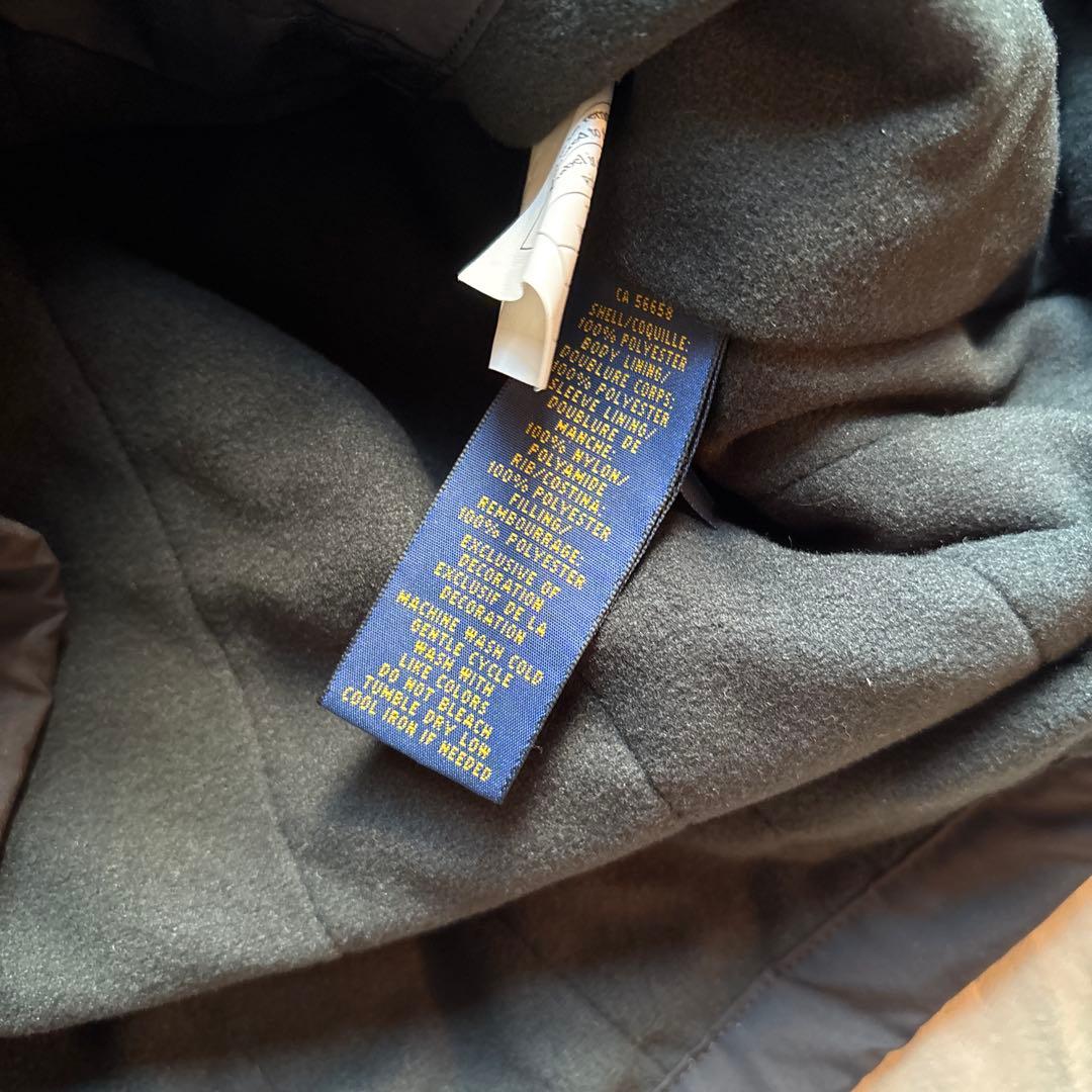 【現行】Ralph Lauren インサレーション 中綿ジャケット ブラック