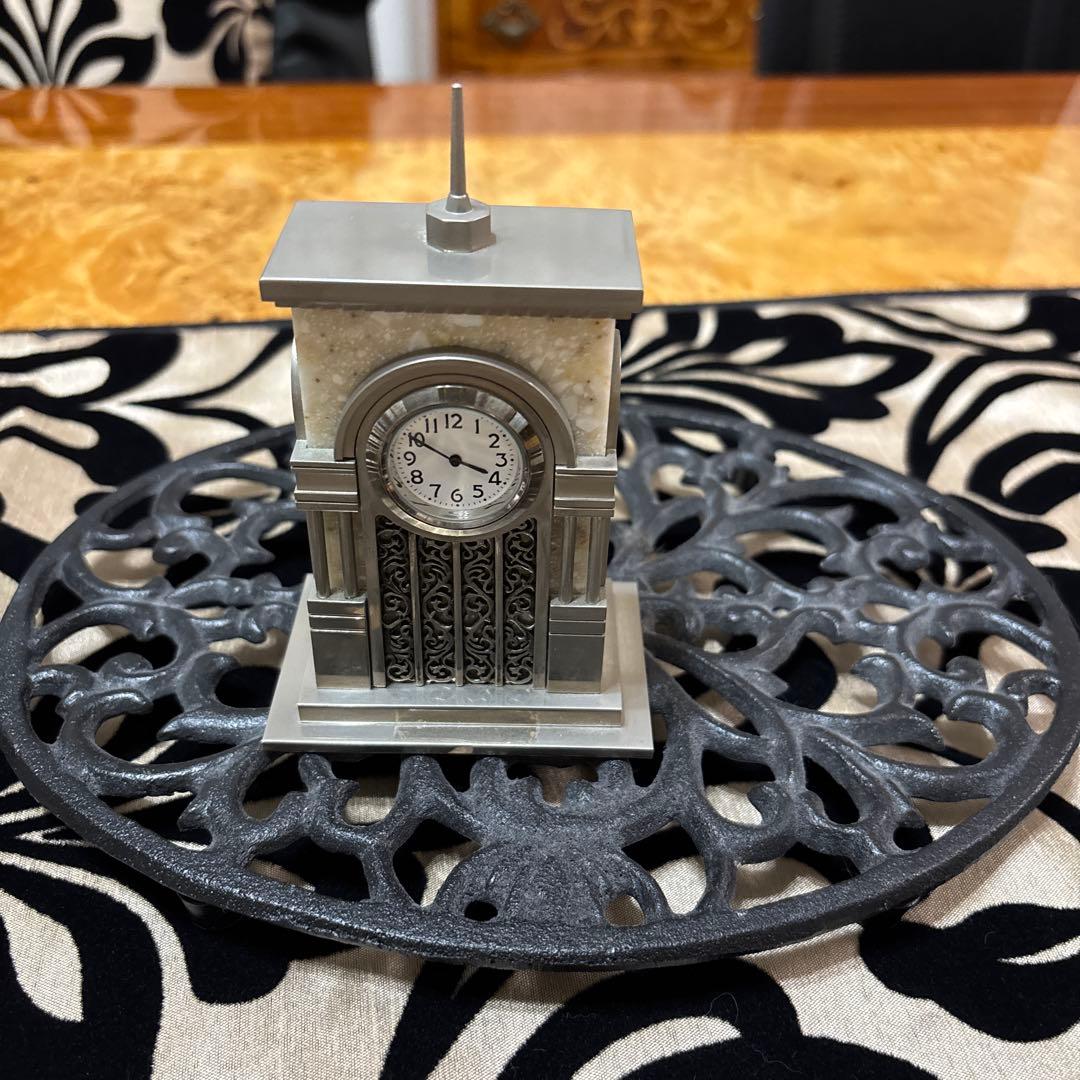 希少銀座和光オリジナルデュアル（両面）クロック