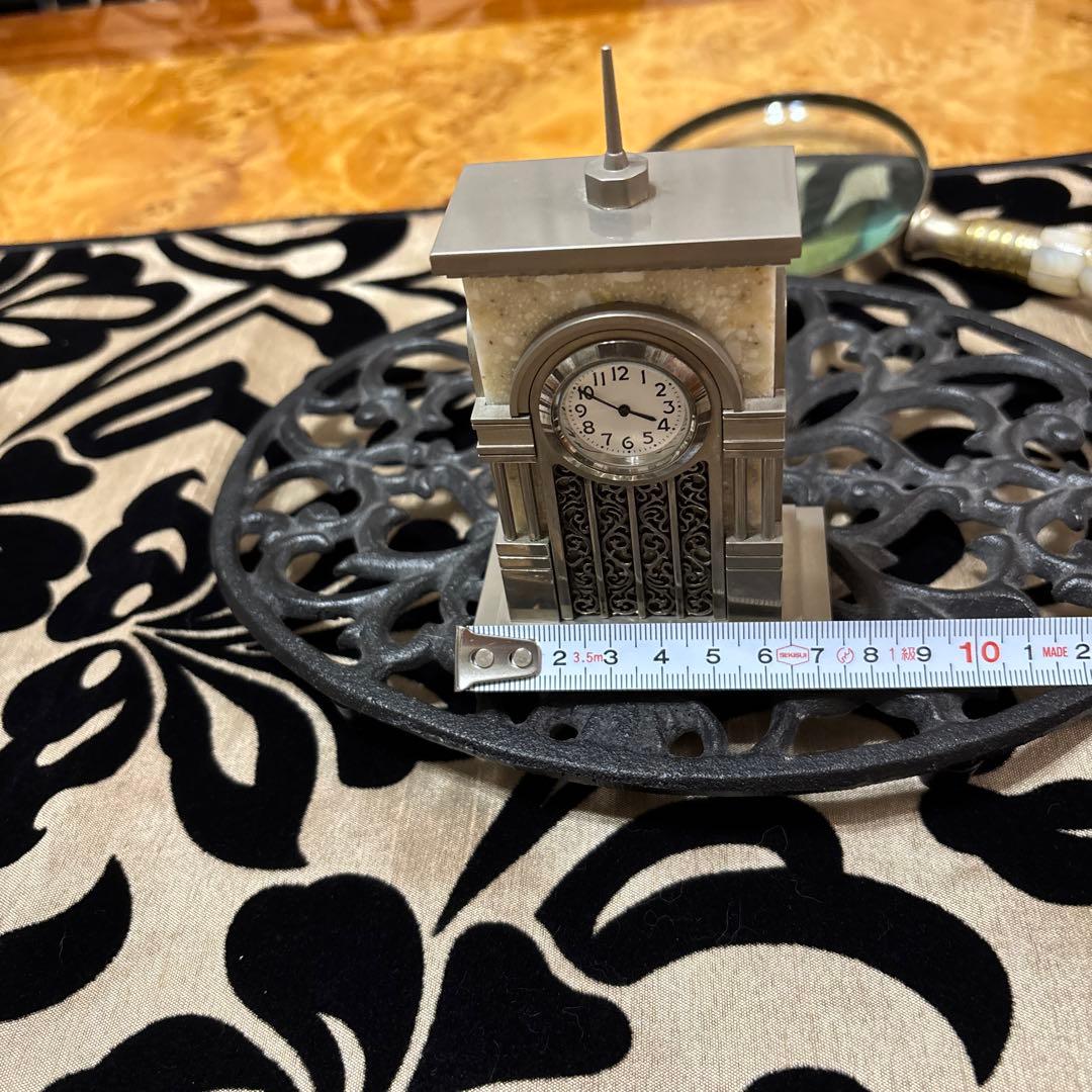 希少銀座和光オリジナルデュアル（両面）クロック