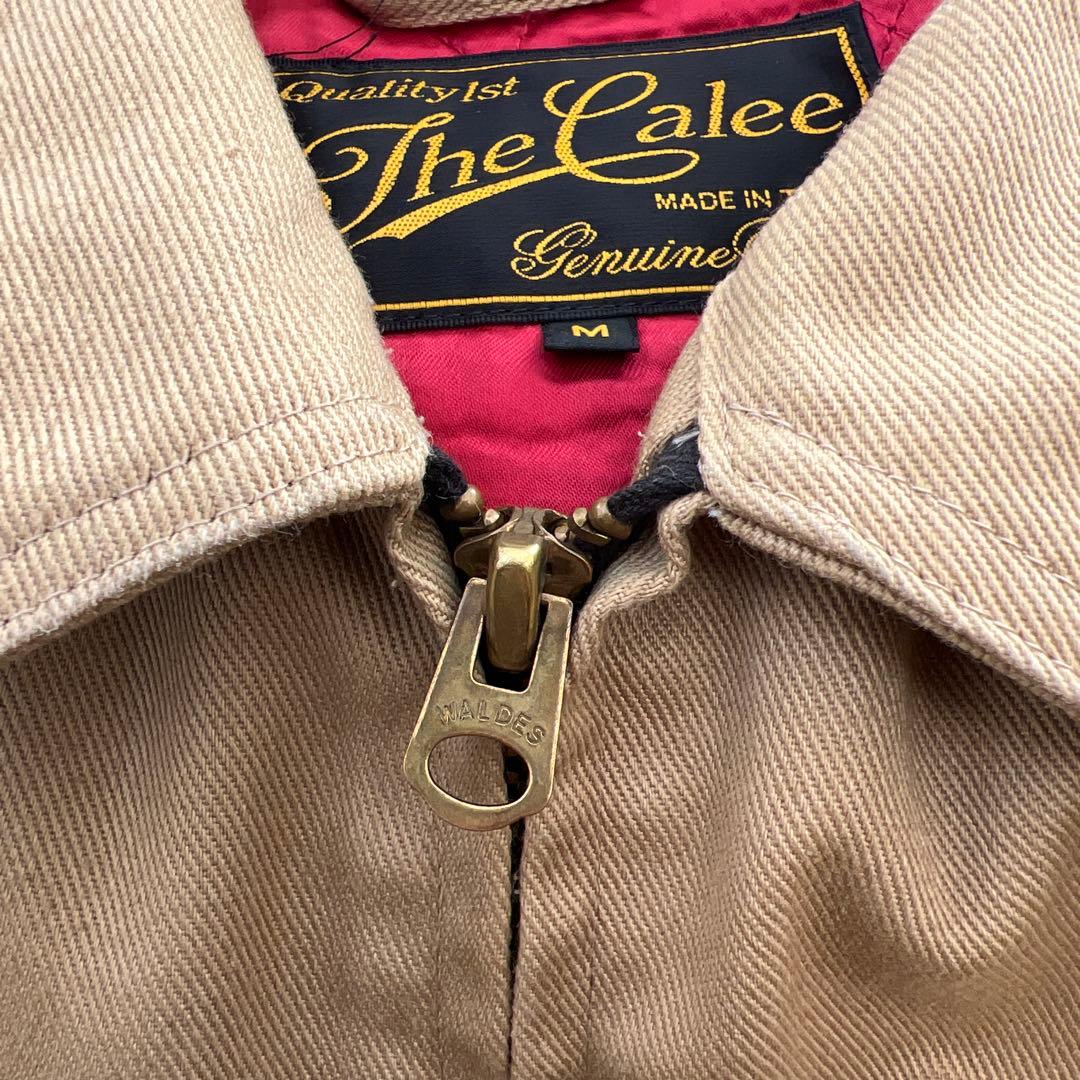 最終値引き　CALEE キャリー ワークジャケット ベージュ Mサイズ