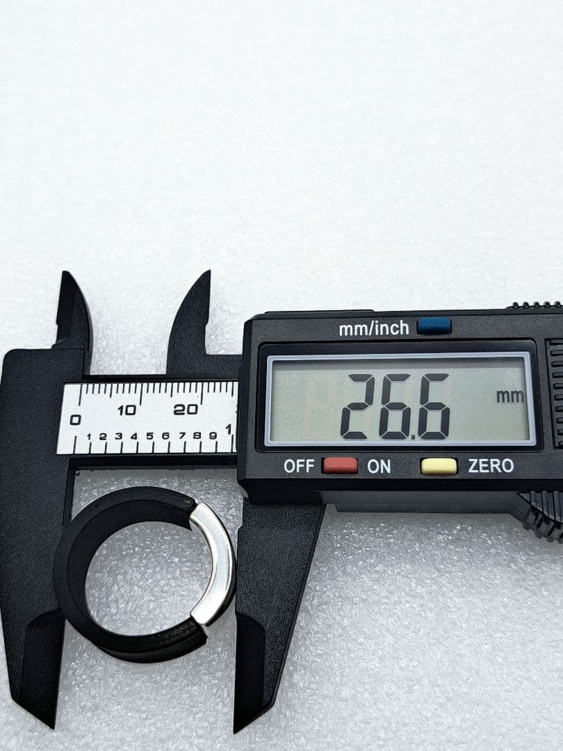 GUCCI ラバーコンビSV925 リング 21号