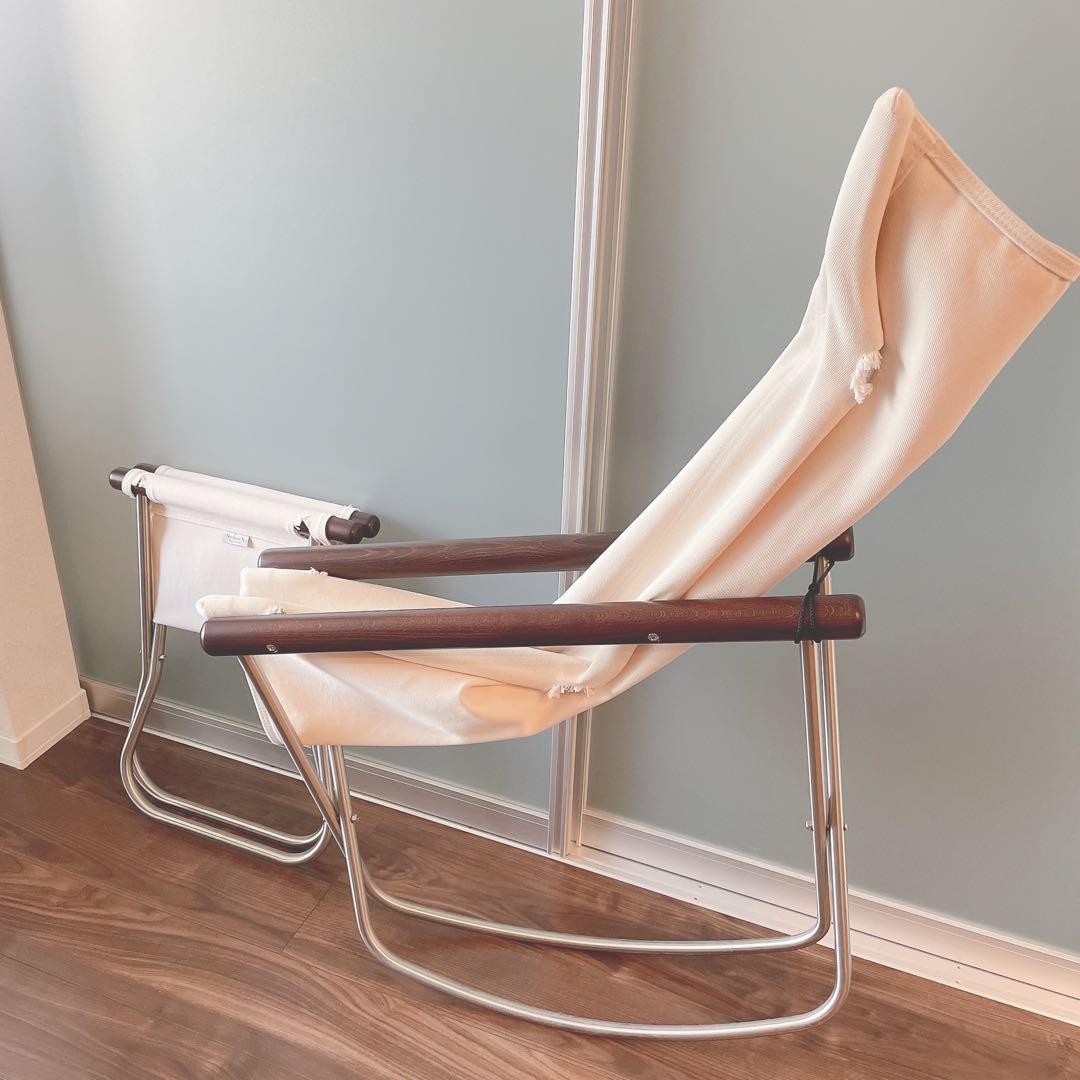 専用！NychairX ニーチェアロッキングチェア　オットマン　セット✴︎