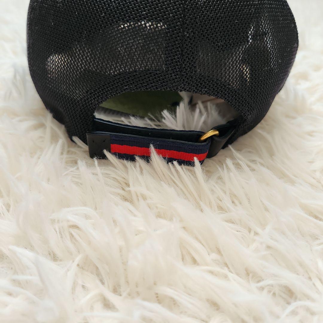 【未使用級】グッチ　GUCCI スネークモチーフ ブラックキャップ