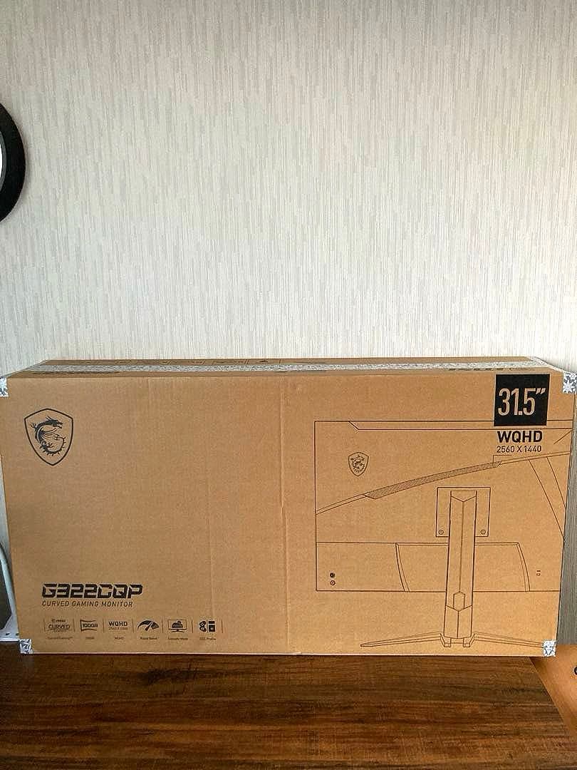 MSI G322CQP 湾曲 (1000R)ゲーミングモニター