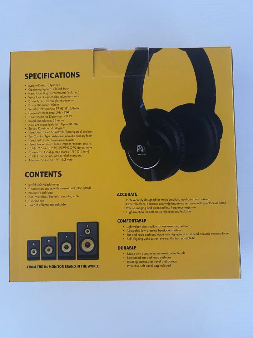 KRK ( ケーアールケー )KNS-8400 ヘッドホン