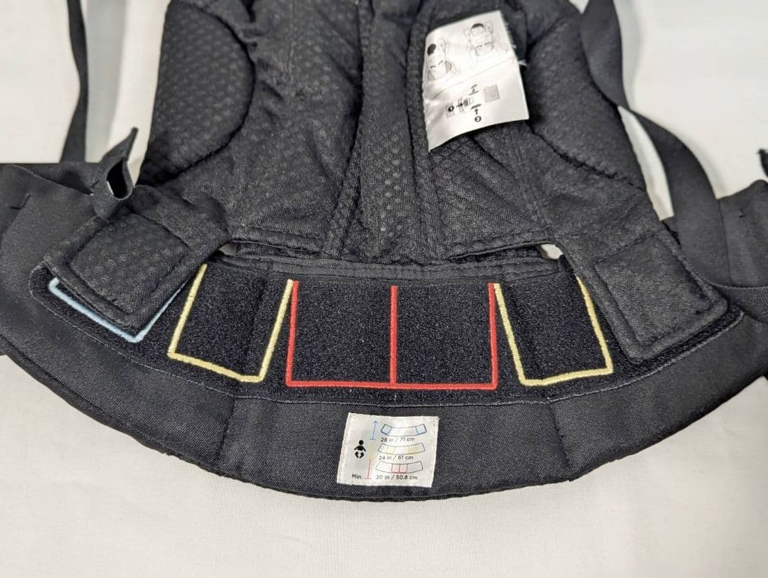 美品 ergobaby 抱っこ紐 オムニブリーズ ブラック