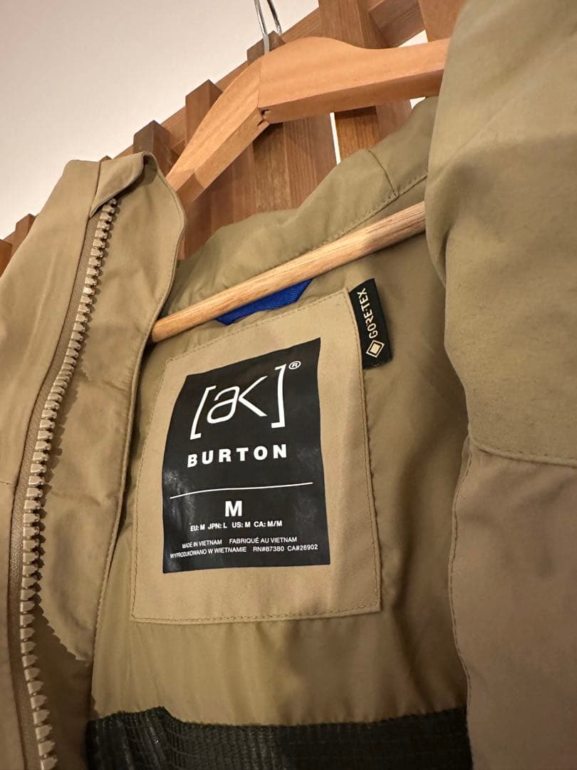 女性使用品 burton ak バートンak サイクリック ジャケット Mサイズ