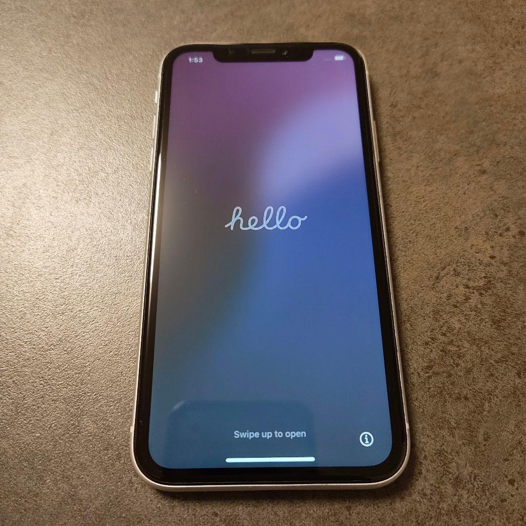 Apple iPhone XR 128GB ホワイト 本体
