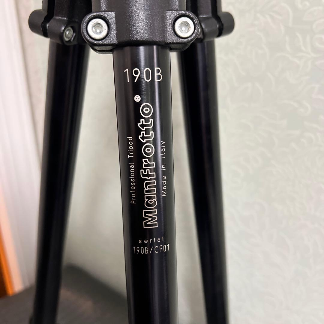 [美品]マンフロット 190B + ベルボン Velbon PH-163HA