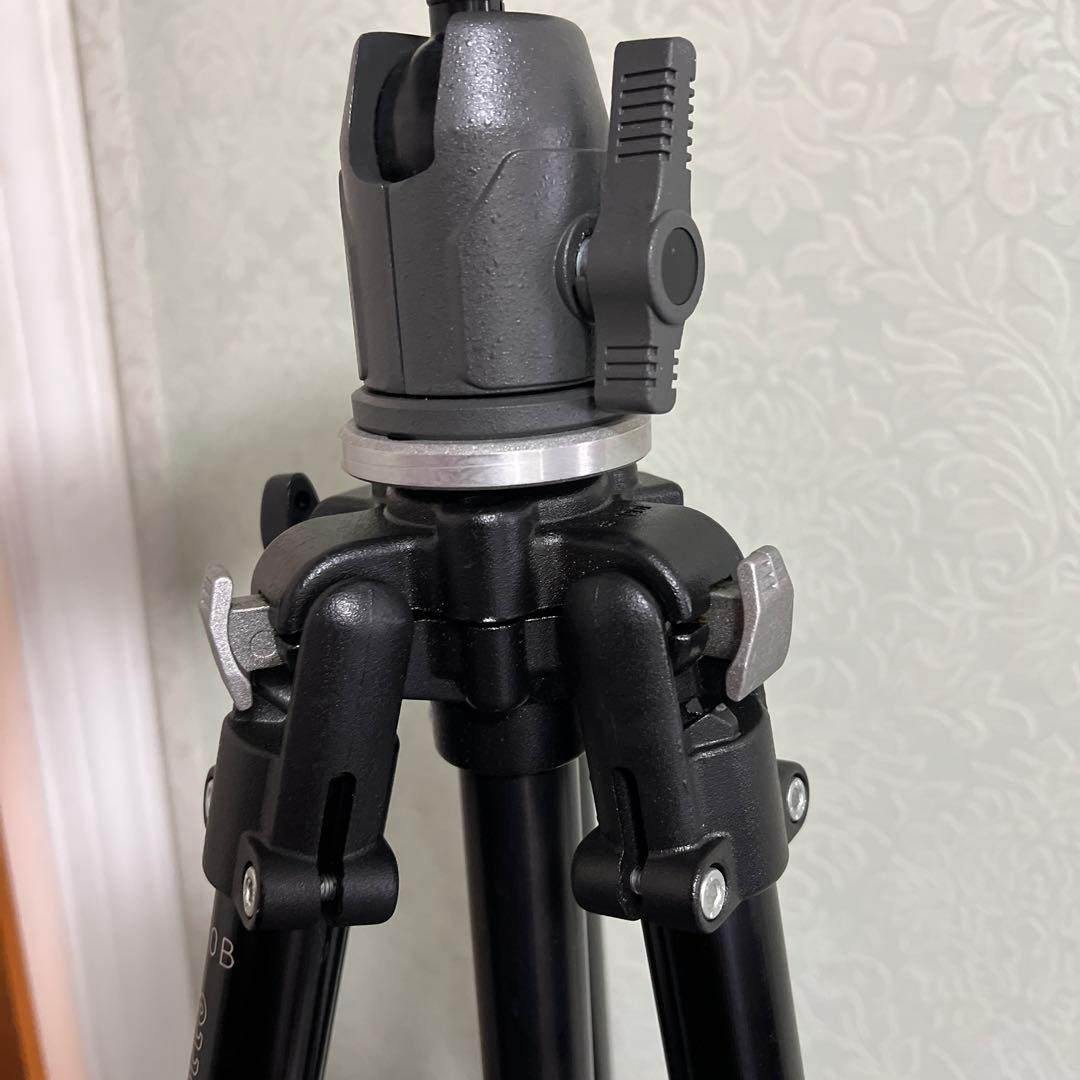 [美品]マンフロット 190B + ベルボン Velbon PH-163HA