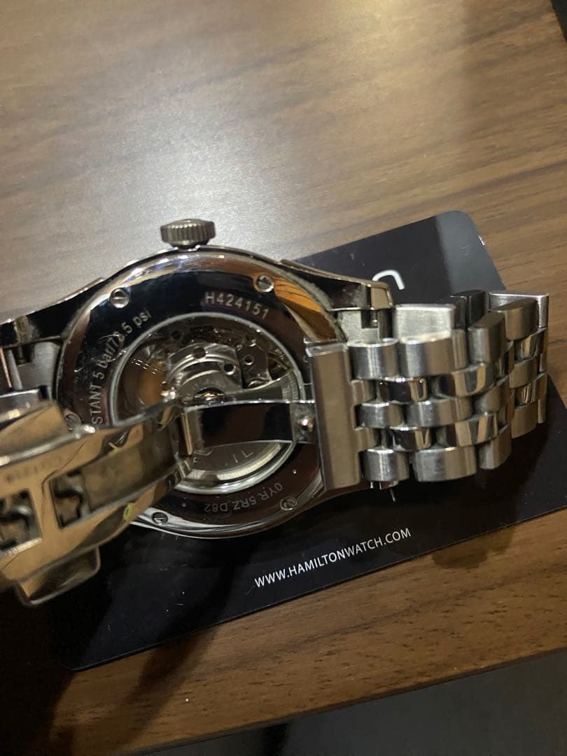 ハミルトン スピリット オブ リバティ ブレス、H42415101_4 裏スケ