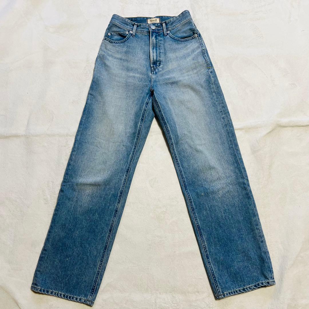 【美品】YANUK ヤヌーク Lea レア 24 ボーイズストレート