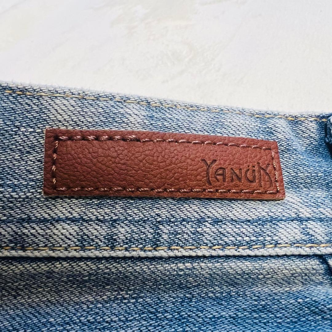 【美品】YANUK ヤヌーク Lea レア 24 ボーイズストレート